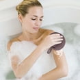 thumbnail image 4 of Fiudx Juegos de Toallas de Baño, Esponja de Lufa Elástica, Bola de Ducha con Espuma, Cepillo de Baño Limpiador Suave, Exfoliante Corporativo/Cuidado de Piel Sensible, para Adultos y Niños, Diseño Fác, 4 of 4