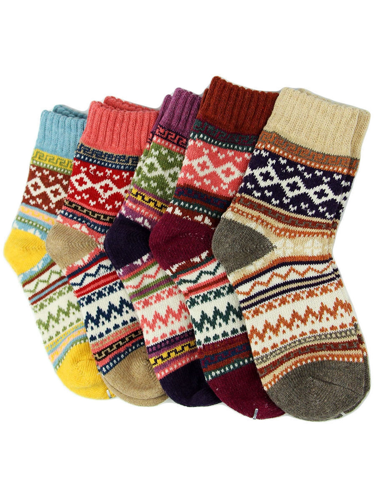 Unique Vintage Handknitted Socks