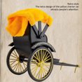thumbnail image 4 of Rickshaw Decoration, Hand Made Exquisite Decorative Rickshaw Toy Alloy  For Bookshelf For Office, 4 of 8
