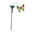 thumbnail image 4 of Estaca de jardín con forma de animal solar, decoración de jardín con simulación de animales voladores, palo de animal decorativo para patio, casa, Forma de mariposa, 4 of 8