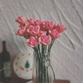 thumbnail image 3 of Joernso 1:12 Flower Model Realistic Two-color Dollhouse Miniature Rose Flower for DIY Doll House Garden Decoration, 3 of 8