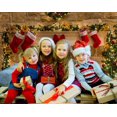 thumbnail image 2 of 8x6FT Christmas Backdrop Christmas Fireplace Backdrop Vinyl Vintage Carpet Xmas Tree Background for Photography Child Adult Holiday Christmas Party Photo Backdrop, 2 of 6