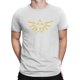 thumbnail image 5 of Camiseta creativa Z-Zelda para hombre, Triforce, cuello redondo, algodón puro, personalizable, regalos de cumpleaños, ropa de calle, 5 of 7