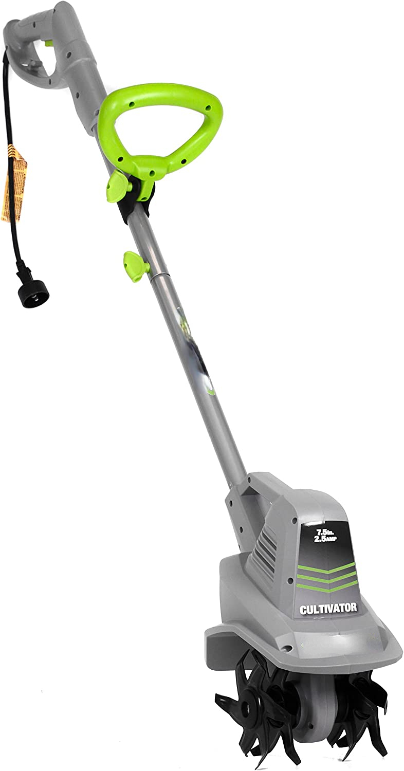 TC70025 7.5-Inch 2.5-Amp Corded Electric Tiller/Cultivator  7.5-Inch  2.5-Amp Corded  Grey