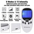 thumbnail image 2 of Pain therapy device, 2 channels TENS stimulation current device with 8 electrode pads, 2 of 5