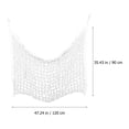 thumbnail image 3 of Horse Feeder Portable Food Bag Mesh Cloth Bag Hay Storage Pouch with Hanging Ropes, 3 of 9