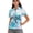 Sea Turtle, variant on GarronmavisWomen's Golf Tennis Shirt Size XS Short Sleeve Collared Shirts Casual Zip Shirts Workout Tops Womens Animal Golf Shirt, Sea Turtle