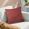 thumbnail image 5 of Decorative Throw Pillow Covers 20x20 - Suede Pillow Shams & Cushion Covers, Soft Pillowcase for Sofa, Bed, Chair, Living Room & Bedroom Home Decor Accent, 5 of 5
