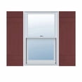 thumbnail image 3 of 14"W x 59"H Lifetime Vinyl, Standard Four Board Joined, Board-n-Batten Shutters, w/Installation Shutter-Lok's & Matching Screws (Per Pair), Clay, 3 of 8