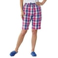 thumbnail image 1 of Plaid Walking Shorts, 1 of 3