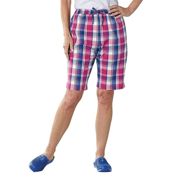 Plaid Walking Shorts