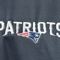 thumbnail image 4 of Men's Dunbrooke Navy/Red New England Patriots Apprentice Full-Zip Hoodie, 4 of 4