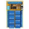 thumbnail image 4 of Relay Module Self Locking Interlock Power Conditioner Io25e08 Module Electrical Equipment Electrical Supplies Relay Module IO25E08 Multifunctional 8 Channel Self Locking Interlock, 4 of 8