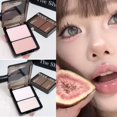 thumbnail image 2 of Versatile 2-in-1 Matte Highlighter & Contour Palette, All-in-One Blusher & Shadow Disc for Sculpting Dimensional Facial Features, 2 of 8