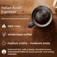 thumbnail image 2 of Coffee Bean Direct Italian Roast Espresso, Whole Bean Coffee, Bold Flavor, Dark Roast, 2.5 lb Bag, 2 of 8