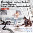 thumbnail image 4 of REHOSEUP15FT Electrical Heated Sleeve of Rv Sewer Hose, Not Including Black Rv Sewer Hose, Heated Sleeve for Sewer Hose for Rv/Camper/Rv Accessories in Winter, 4 of 4