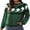 Z4-Green, variant on Sweaters for Women Halloween Trendy Pullover Sweaters Casual Knit Crewneck Sweater Tops Shermie