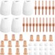 thumbnail image 1 of 50 Puntas de Corte de Plasma PT-31 Compatibles con CUT-45, CUT-50, CT-312, MIG205MP. Consumibles para Cortadora de Plasma con Soplete., 1 of 8