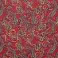 thumbnail image 2 of Zelouf Zs1907Hh Print Belle Crepe  , Sewing, DIY, Crafts Fabric by the Yard, 385 Berry/gold, 1 Yard, 2 of 2