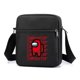 thumbnail image 1 of Game Among Us Space Werewolf Kill Mochila Bolso de hombro pequeño-negro 3 negro 3, 1 of 2