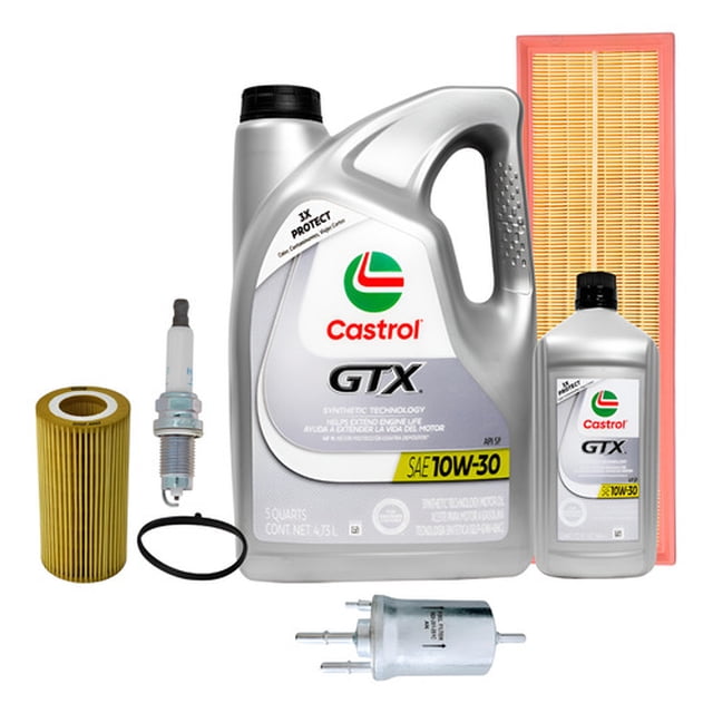 Kit Afinacin Para Vw Bora 2.5 Jetta Mk6 Bujas 10w30castrol