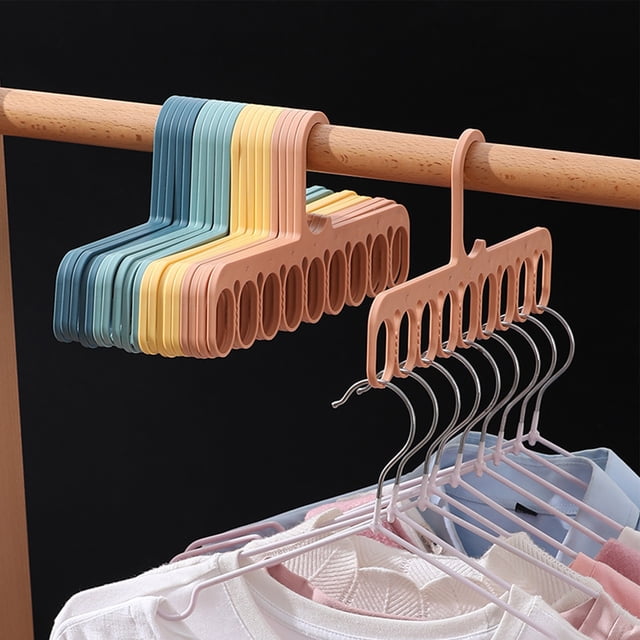 Percha para ropa BuyWeek Con 9 agujeros de plástico