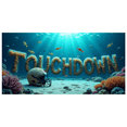 thumbnail image 3 of Underwater Themed Neon Touchdown Banner Party Decoration Backdrop Background Photo Booth Props Sports Events Celebrations Game Day Decorations, 3 of 4
