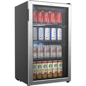 Danby Beverage Center Soda Beer Bar Mini Fridge Cooler Stainless