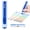 Blue, variant on Owlprince Heat Pen Eraser for Erasable Gel Ink Pen, Electric Ink Remover for Heat Erasable Gel & Rollerball Pens, Rechargeable with 2 Pcs Thermal Pens - Pink