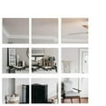 thumbnail image 1 of Self Adhesive Mirror Tiles Wall Mirrors Glass Square 9pcs 10*10inch--, 1 of 3