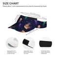 thumbnail image 4 of Disketp Sea Jellyfish Sun Visors for Women Men Unisex Tennis Golf Visor Hat Adjustable Summer Hats Sport Outdoor Visor Hat UV Protection Cap, 4 of 8