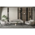 thumbnail image 4 of ACME Leonia Loveseat, Pearl Gray Top Grain Leather, 4 of 4