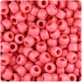 thumbnail image 1 of BeadTin Carnation Matte 9mm Barrel Pony Beads (500pc), 1 of 1