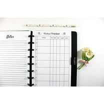 Workout Tracker, Fitness Inserts for 8 Disc Planners
