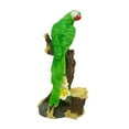 thumbnail image 4 of Vsenkes Garden Parrot Statue Bird Model Ornament Garden Decor for Lawn Outside Patio Green, 4 of 9