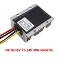 thumbnail image 4 of DC 18-36V Converter To DC 24V 20A Boost Buck Power Module Voltage Regulator, 4 of 10