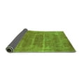 thumbnail image 2 of Ahgly Company Indoor Square Oriental Green Industrial Area Rugs, 4' Square, 2 of 4