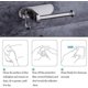 thumbnail image 5 of Stainless Steel Toilet Paper Holder - Self Adhesive Wall Mount, No Drilling Required, 5 of 5