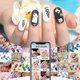 thumbnail image 5 of Uñas de HalloweenUñas postizas a presión con pegamento compatibles con mujeres y niñas, 5 of 5
