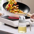 thumbnail image 4 of JingChun 1Pc Oil Dispenser,Cooking Olive Oil Glass Bottle, Flip Leakproof Condiment Container, for Kitchen Cooking, 4 of 6