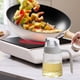 thumbnail image 4 of Xihbxyly Dispensador de Aceite de Oliva, Recipiente de Vidrio Hermético, Mango Antideslizante, Tapa Abatible Automática, Boquilla Antigoteo, Organizador de Cocina, Aceite de Oliva, Vinagre y Jarabe,, 4 of 6