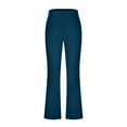 thumbnail image 4 of HXWCHs Women's DriMore Core Yoga Pants Relaxed Fit Active Workout Lounge Pants Blue XS, 4 of 5
