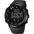 thumbnail image 5 of Reloj deportivo para hombre, relojes de moda para hombre, LED digital, fecha, deportivo, militar, de goma, de cuarzo, alarma, resistente al agua., 5 of 5