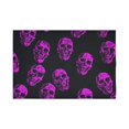 thumbnail image 2 of CADecor Purple Skulls Wall Tapestry Wall Hanging Wall Art Home Decor 60x90 inches, 2 of 2