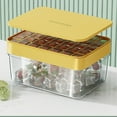 thumbnail image 4 of EGNMCR Cleaning Supplies, Sweeping Multifunctional Ice Compartment,Ice Block Tray With Lid, 35-Ice Blocks Trays,Large Capacity Easy To Press The Ice,Suitable For Freezers Ice Compartment, 4 of 7