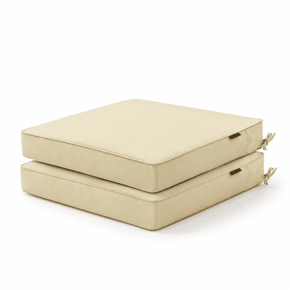 Outdoor Chair Cushions Set Of 2 22 X 22 3 Inch Deep Seat