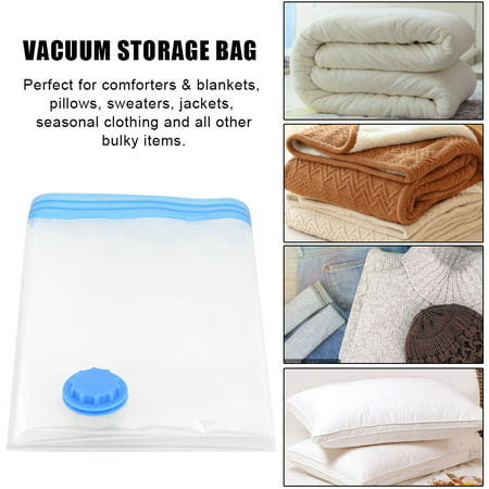 Tbest 20Pcs Mixed Sizes Vacuum Compressed Space Saving Storage Bags Clothes Pillow Travel Organizer , Space Saving Storage Bag, Compressed Storage