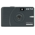 thumbnail image 2 of RETO Ultra Wide and Slim 35mm Reusable Film Camera (Charcoal) 22mm Wide Lens, Focus Free, Light Weight, Easy to Use (No battery Required) Plus Fujifilm 400 Film (36 Exp.), 2 of 8
