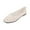 White, variant on Ramiter Womens Marci Wide Width Slip On Round Toe Loafer Flats White,7