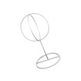 thumbnail image 2 of ziyahi Ball Hat Stand Hat Rack Wig Holder Hat Display Storage Display Stand Metal Silver, 2 of 7